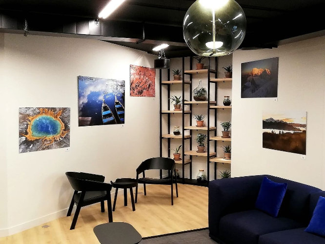 Photgraphies dans un espace détente