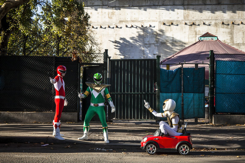 Photographie Power Rangers