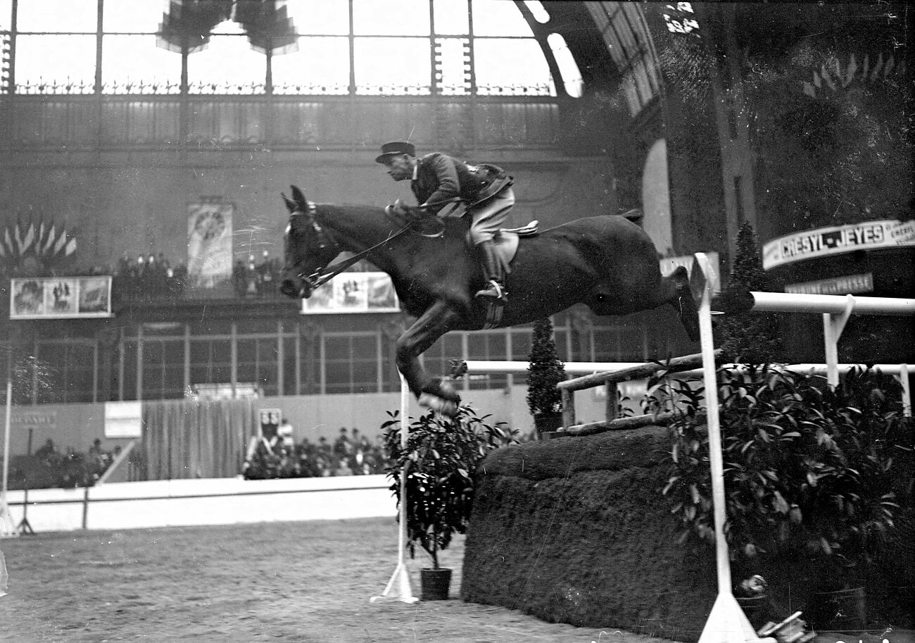 Concours hippique, Paris, Grand Palais, 1938-1939