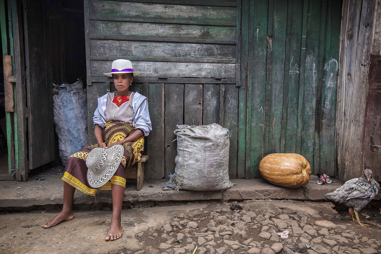 La Femme et le Dindon - Madagascar