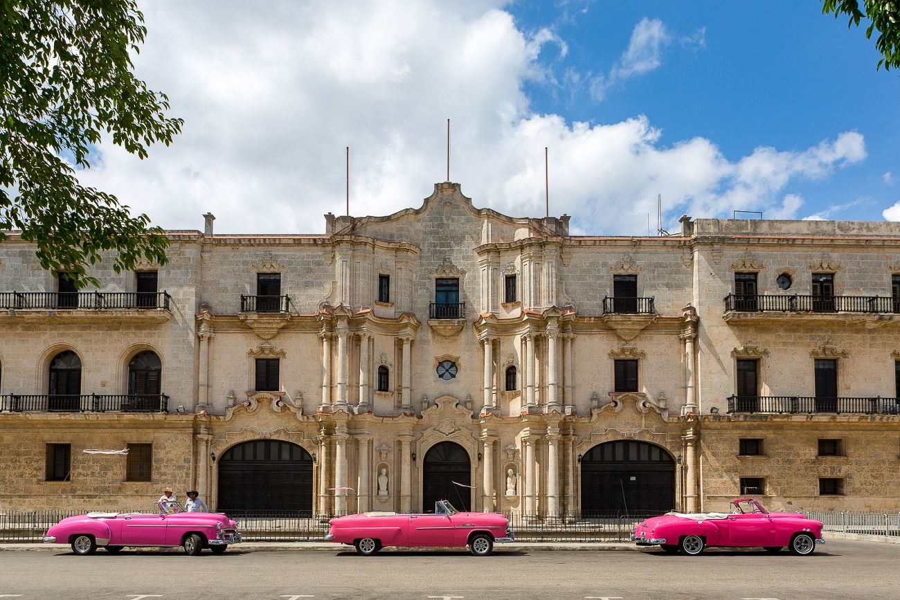 Havane, les trois roses