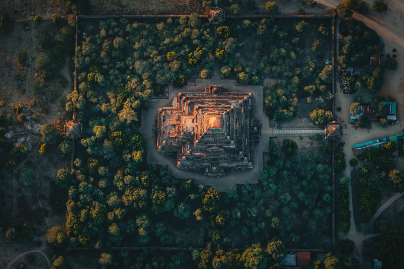 Myanmar from above