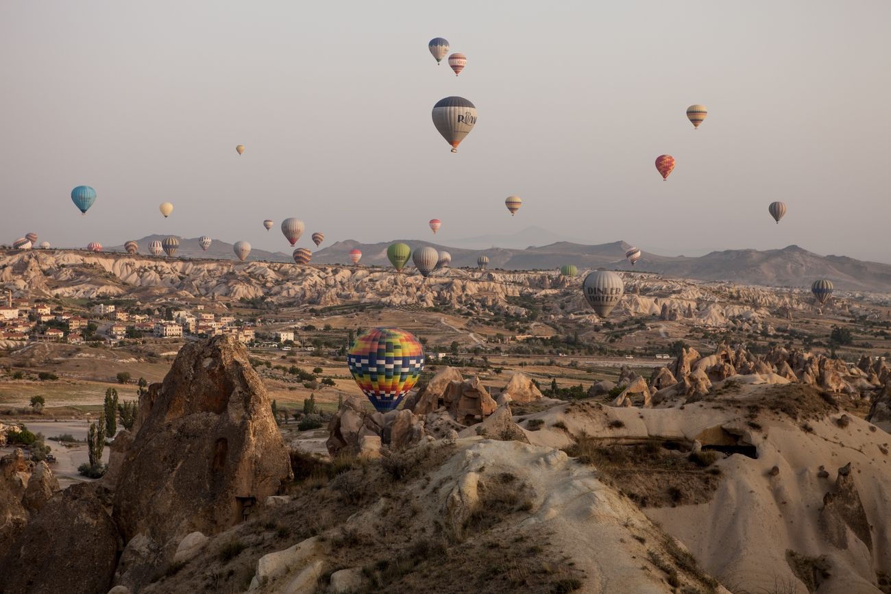 Les montgolfières de Cappadoce, Turquie, 2