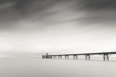 La jetée de Clevedon, Angleterre