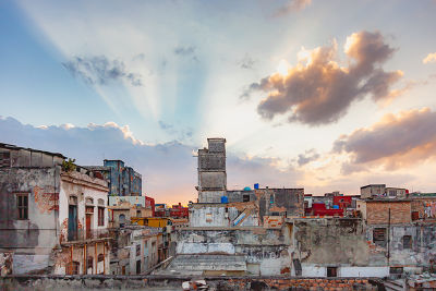 Sur les toits de La Havane