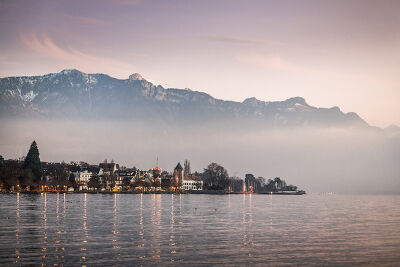 Berge du Leman, en fin de journée - 2