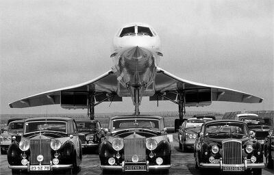 Le Concorde et les Rolls Royce