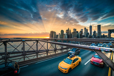 Brooklyn Bridge Sunset