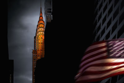 Chrysler Building Sunset