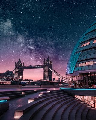 Tower Bridge & City Hall - Londres