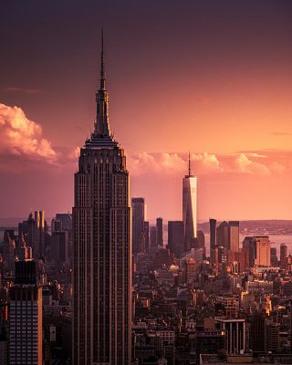 Empire State Building & Freedom Tower - New York