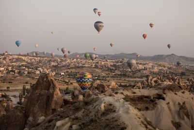 Les montgolfières de Cappadoce, Turquie, 2