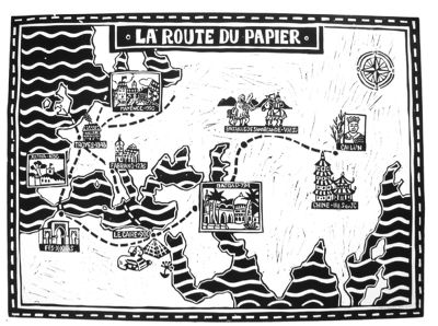 La route du papier