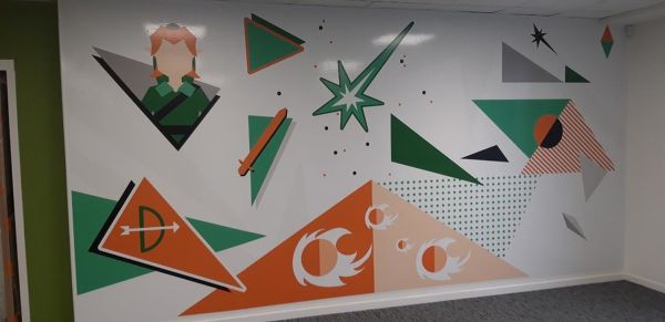 Fresque POP CULTURE Zelda