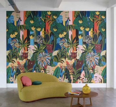 Fresque jungle 4