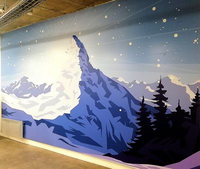 Fresque Matterhorn 2