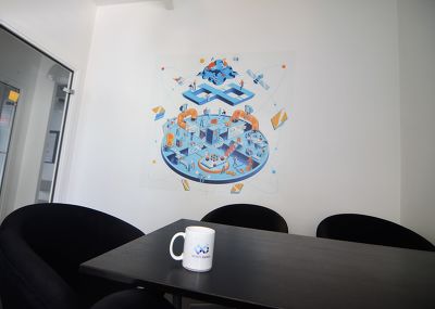 Illustration sur mesure pour Infinite Square