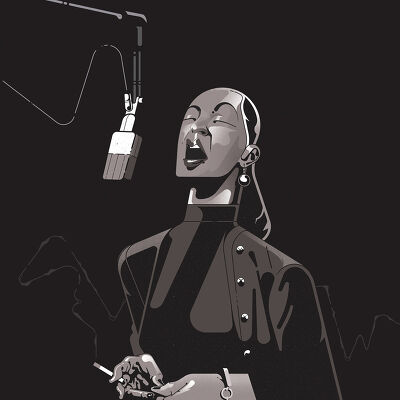 Jazz Portrait Billie Holiday