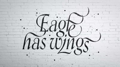 Eagle has wings