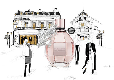 Illustration Parfum Paris